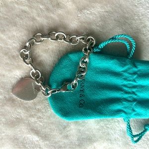 Tiffany & Co heart tag bracelet